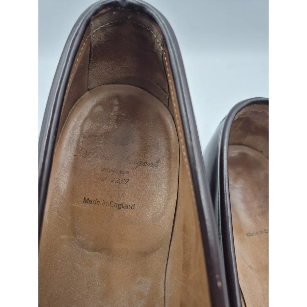 Men's Classic Penny Loafers in Dark Brown